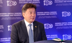 Lkhagvasuren.B: The Bank of Mongolia is leading the way in establishing a sustainable financial system